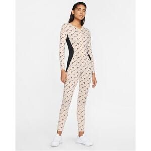 Nike x Marine Serre Moon and Swoosh Graphic Reflective Jumpsuit